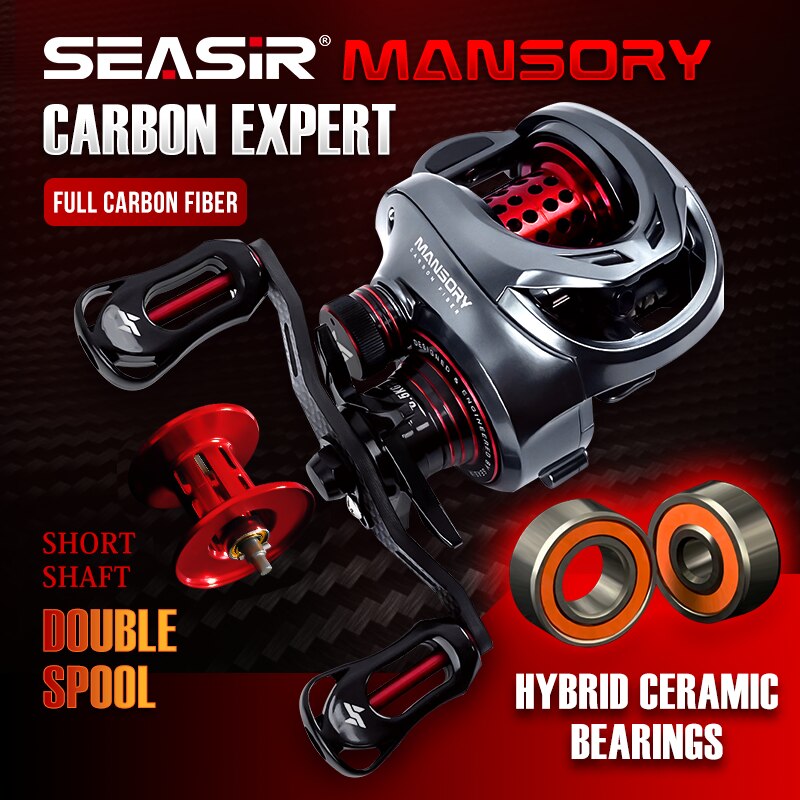 Ice Fishing Reel - Seasir Mansory Kołowrotek wędkarski do rzucania