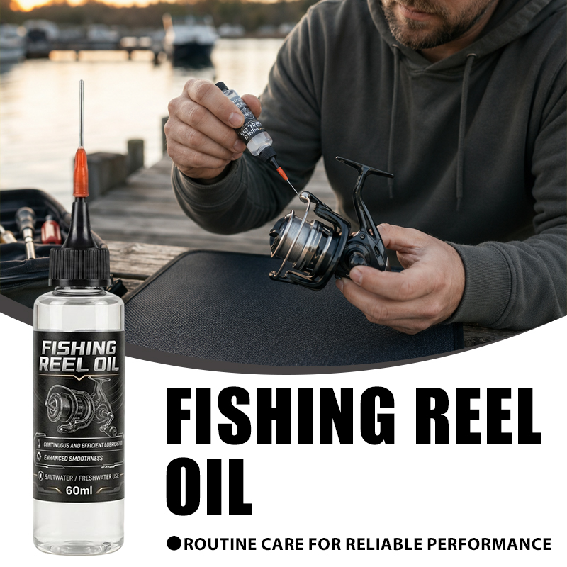 Reel Repair Kit - Olej do kołowrotków wędkarskich, płynny smar