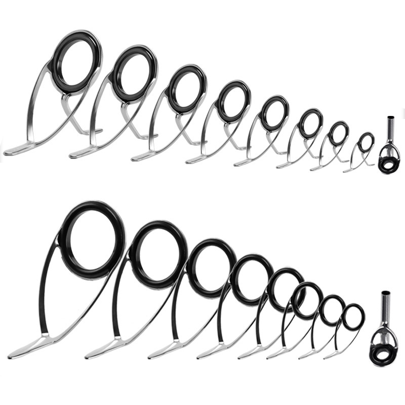 Reel Repair Kit - 9 szt. Prowadnice wędki zestaw naprawczy