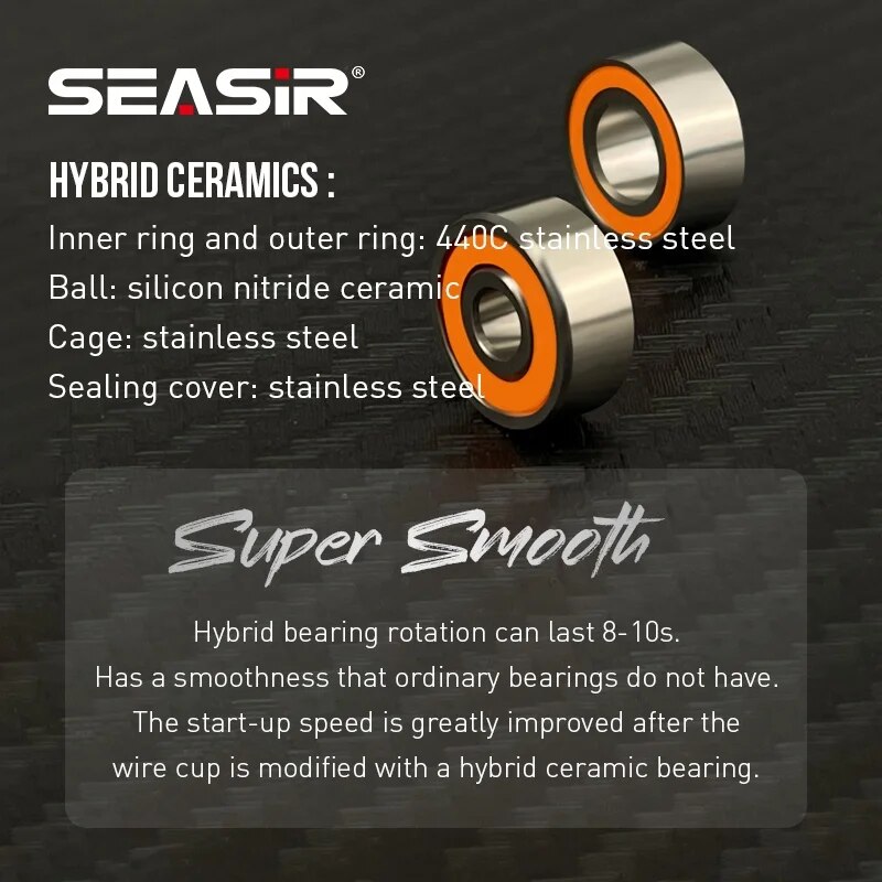 SEASIR Półceramiczne hybrydowe – Reel Spare Spool recenzja i cena