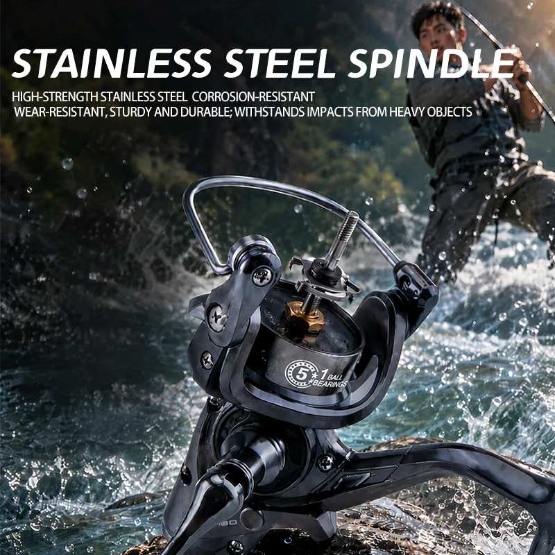 DEUKIO Mini Kołowrotek spinnin – Ice Fishing Reel recenzja i cena